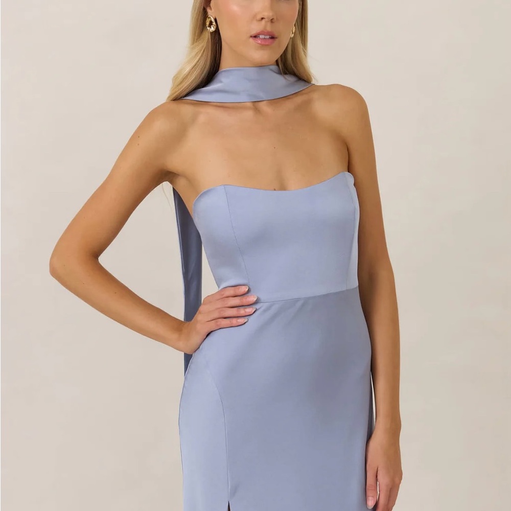 Park & Fifth Charcoal Gray Wedding Dress - Picture 4 of 5
